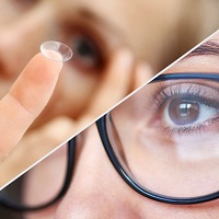 Glasses or Contact Lenses